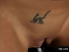 茶髪の, ジム, Hd, オナニー, オマンコ, ロシア人, 一人, ティーン