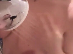 素人, お尻, デカパイ, ドイツ人, 淫乱熟女, ハメ撮り, シャワー, オッパイの