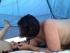 Sixty nine, real couple sex, ass eating