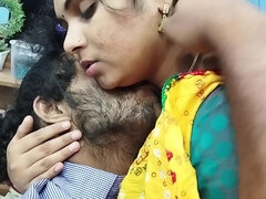 素人, カップル, インド人, キス