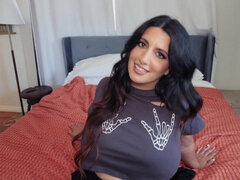 Hatalmas hátsó, Tekintélyes didik, Gesztenyebarna, Kebles, Ondó fröcskölés, Leszbikus, Nézőpont, Begyek