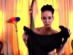 Asiatica, Schizzo di sborra, Sega, Hardcore, Masturbazione, Succhiando, Ragazza, Tette