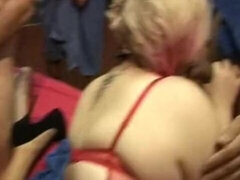 Amatør, Kukk suging, Barmfager, Sperm skott, Milf, Orgie, Fest, Swingers