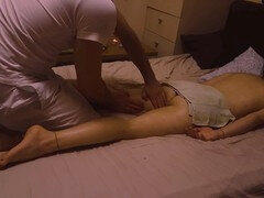 Intense Thai nuru massage leads to powerful orgasmic sex session