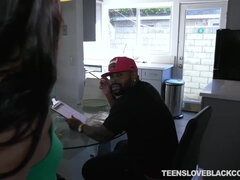 Kont, Grote kont, Grote mammen, Zwart, Pijpbeurt, Interraciaal, Kut duiken, Tieten likken