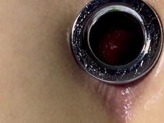 18 χρονον, Ερασιτέχνης, Πρωκτικό, Κώλος, Όμορφη, Ευρωπαίος, Gaping, Μόνος