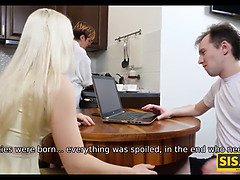 ブロンド, フェラチオ, 手コキする, ハードコア, Hd, 現実, 姉妹, ティーン