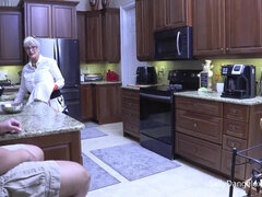 Traseiro, Peitos grandes, Loiroa, Boquete, Hd, Natural, Mamilos, Meias finas