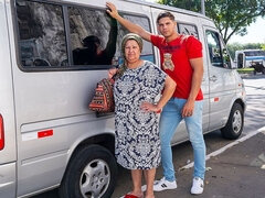 Anal, Cul, Sucer une bite, Bus, Fétiche, Mamie, Chevaucher, Rugueux