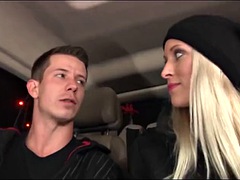 큰 가슴, 금발의, 자동차, 독일인, 머리카락이 많은, 하드코어, 밀프, 젖가슴