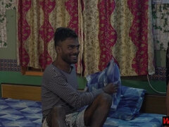 아마추어, 오랄섹스, 커플, 크림파이, 인도인