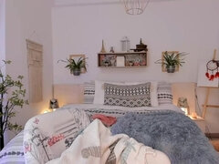18, Stora tuttar, Dildo, Massage, Onani, Tonåring, Tuttar, Webb kamera