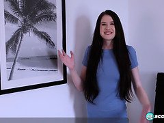 아마추어, 흑갈색 머리, Hd, 수음, 혼자, 청소년