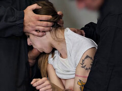 18, Tjekke, Realitet, Hård sex, Tatovering, Teenager, Uniform