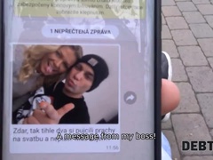 Rubia, Novia, Checa, Madres para coger, Dinero, Pov, Medias largas, Esposa