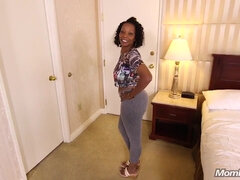 Amatorka, Duży tyłek, Duży kutas, Duże cycki, Czarny, Cycata, Ciemna karnacja, Naturalne cycki