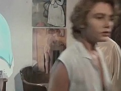Brunette, Italianer, Offentlig, Trekant, Vintage
