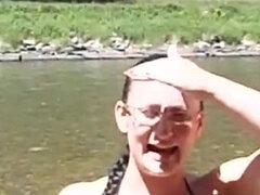 Amatør, Brunette, Milf, Utendørs