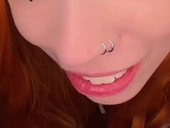 Amatör, Vacker, Avsugning, Par, Europeisk, Hemmagjord, Rödhårig, Mager