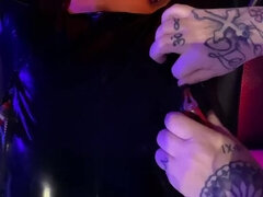 Bondage discipline sadomasochisme, Deens, Dominatie, Hd, Latex, Rijpe lesbienne, Moeder die ik wil neuken, Slaaf