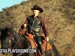 Digitalplayground - Vicki Chase gets slutty as she takes a cowgirl rail on cowboy Scott Nails