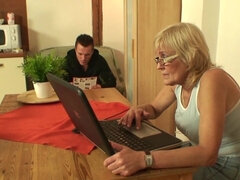 Blonde, Tchèque, Petite amie, Mamie, Mature, Maman, Collant, Réalité