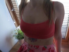 Amatööri, Blondi, Suihinotto, Spermashotti, Hd, Kotitekoinen, Pienikokoinen, Näkökulma pov