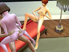 stylish Sims lovemaking
