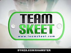 69:an, Fingering, Lesbisk, Slick, Milf, Fitta, Stockings, Fru