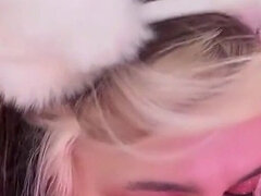 Wohlbeleibte schöne frauen, Grosser schwanz, Blasen, Paar, Sperma im mund, Handjob