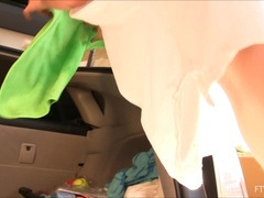 Fles, Masturbatie, Orgasme, Openbaar, Alleen, Spuiten