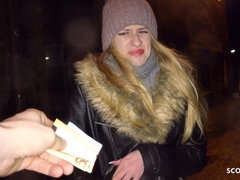 GERMAN SCOUT - ROUGH ASS FUCK SEX FOR SKINNY GIRL NIKKI AT PICKUP MODEL JOB IN BERLIN - German