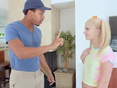 黒人, フェラチオ, バック, Hd, 異人種間, 自然山雀, ティーン, オッパイの