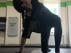 ジム, ナイロン, アウトドア, 靴下, 一人, スポーツ