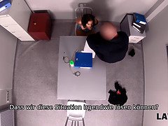 Jennifer Mendez's big ass gets arrested and used by security officer in 4K