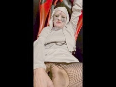 Besamung, Masturbation, Reif, Nonne, Orgasmus, Muschi, Strümpfe, Spielzeuge