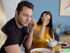 금발의, 도기스타일, 가족, 하드코어, 조그마한, 보지, 금기, 청소년