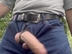 Amatør, Stor kukk, Sperm skott, Homofil, Onani, Utendørs