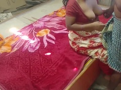 18, 아마추어, 양성적인, 커플, 집에서 만든, 주부, 인도인, 와이프