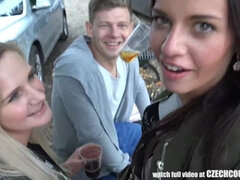 Trio Intercourse on Public