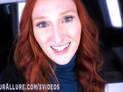 Amatööri, Isot tissit, Blondi, Syväkurkku, Takaapäin, Näkökulma pov, Punapää, Imevä