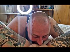 아마추어, 금발의, 오랄섹스, 커플, Hd, 랑제리, 밀프, 문신