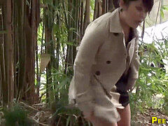 Aziatisch, Japaans, Buiten, Openbaar, Bekijker