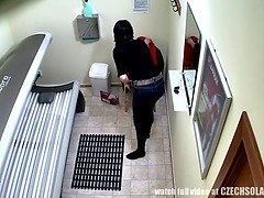 Czech Voyeur in Tanning bed