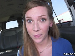 Leie, Grosser arsch, Blasen, Bus, Spermaladung, Handjob, Hardcore, Hd