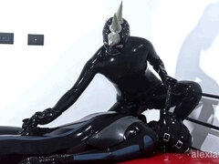 Amateur, Bondage domination sadisme masochisme, Sucer une bite, Couple, Fétiche, Latex, Fille latino, Mexicainne