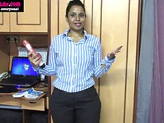 Sexy Indian MILF with big ass teaches sex ed with her teacher in POV