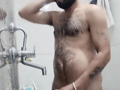 Leie, Bad, Behaart, Masturbation, Solo