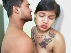 Hot Indian Wife Laxoma Takes Rough Anal and Hardcore Blowjob from Husband - Cum in Mouth & Pussy Licking