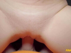 Ερασιτέχνης, Ξανθιά, Βυζαρού, Σε στάση σκύλου στα τέσσερα, Σκληρό, Πραγματικότητα, Καλσόν, Βυζιά